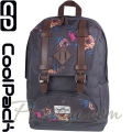 2017 Cool Pack City Раница за училище Grey Denim Flowers 2017 Cool Pack City Раница за училище Grey Denim Flowers